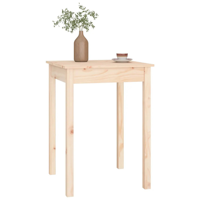 Layana Dining Table, H75 x L55 x W55cm, Brown
