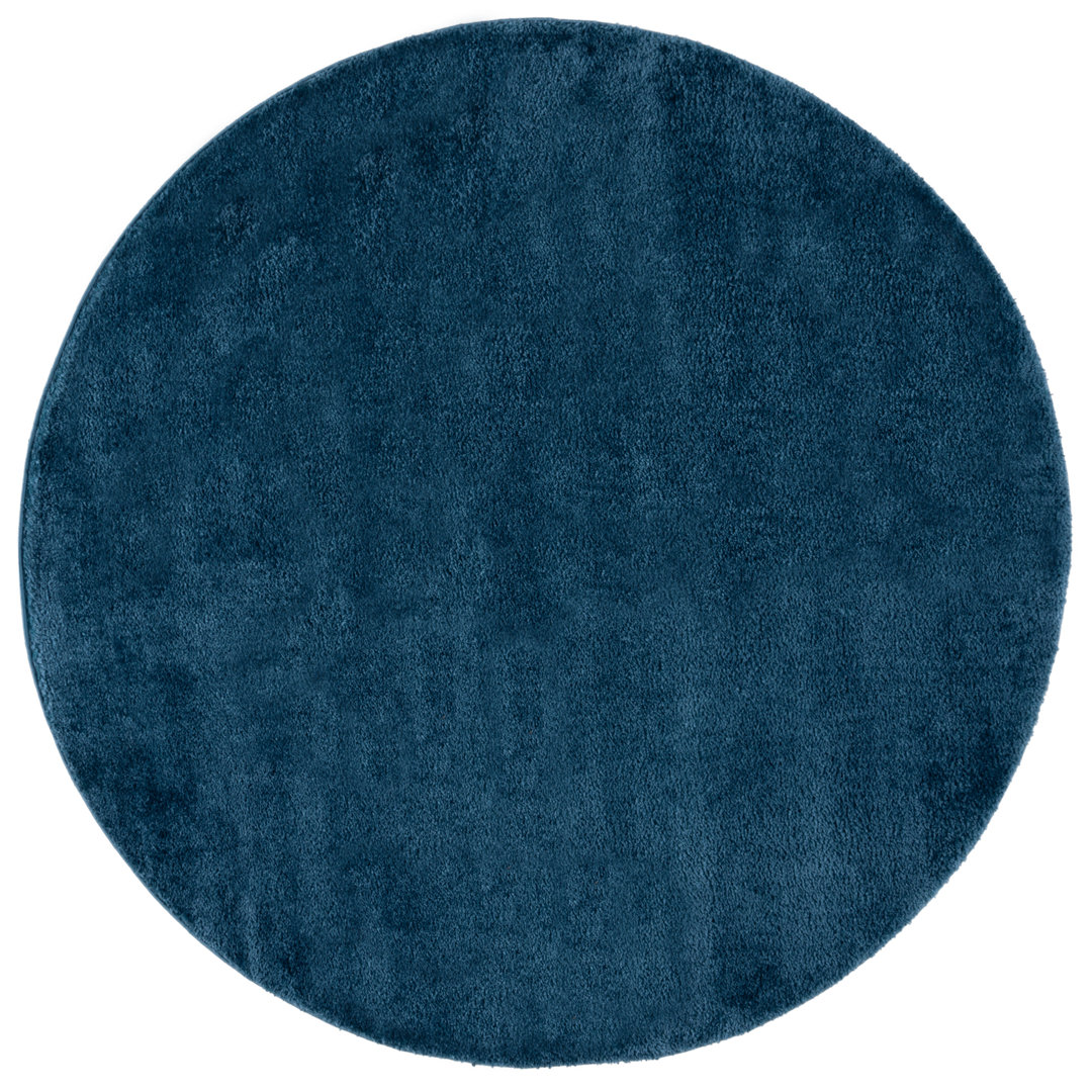 Faranaz Penelope Shag Performance Solid Color Rug Mercer41 Rug