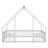 Amarionna Wood House-Shaped Floor Bed with Fence, Guardrails-1277471102-1287232310