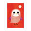 «Little Owl» par Kubistika - impression d'art graphique-52543734-52543732-52543731