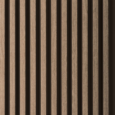 Lattes moyennes en lattes de bois recouvertes de polystyrène de L 94,5 po x l 9,5 po x 0,5 po