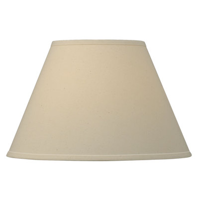11 in. H x 18 in. W Linen Bell Lamp Shade