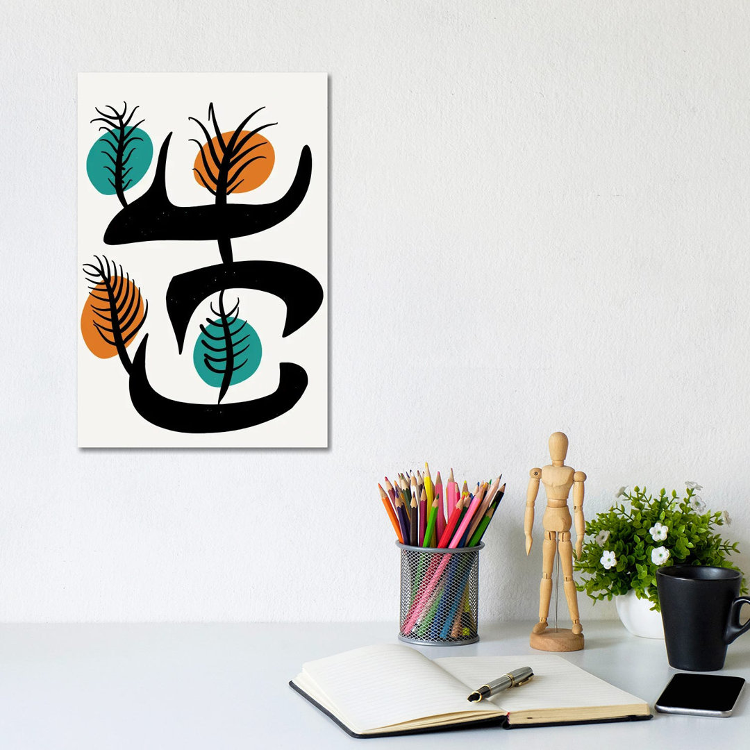 African Symbolic Tree by Emmanuel Signorino - Wrapped Canvas Art Prints