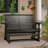 Solid Wood Two-Person Patio Glider-508784236