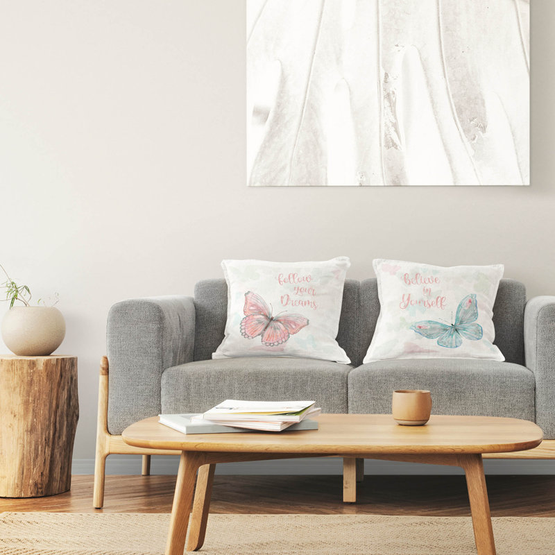 Abstract Throw Pillow