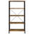Avon Rustic 2-Piece Computer Desk And Bookcase