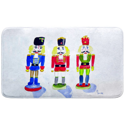 Nut Crackers Bath Mat