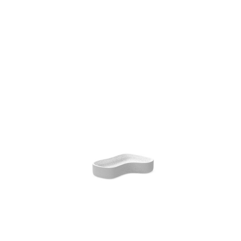 Milos Planter, White, 3.25" H x 14.25" W x 10.75" D