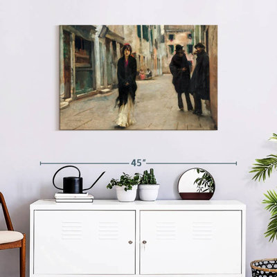 Rue Leisha à Venise en 1882