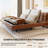 Boltz Adjustable Bed Frame with 5-Part Design & Corded Remote Control-1619609974