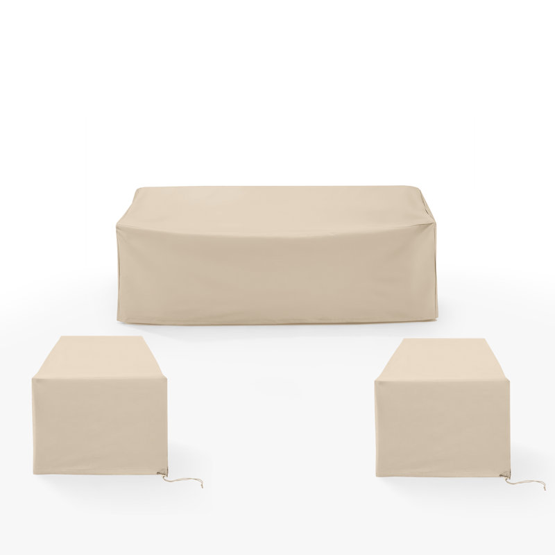 Furniture Covers Outdoor Conversation Set Cover, Tan