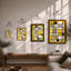 Structured Geometry Geometric - Print-713540991-713540989