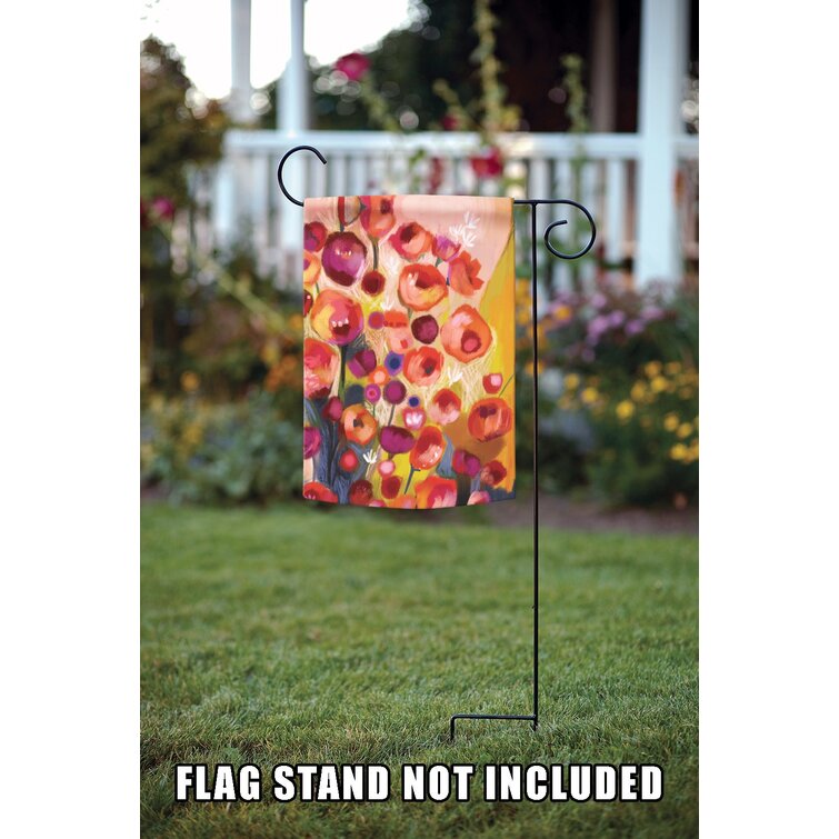 Toland Home Garden Double Sided 40'' H x 28'' W Polyester Bird State House  Flag