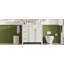 Meuble-lavabo de 36 po avec lavabo en céramique, tiroirs standard et double couche, portes à fermeture en douceur, tablettes réglables, armoire de rangement moderne pour petites et moyennes salles de bain-1033490490
