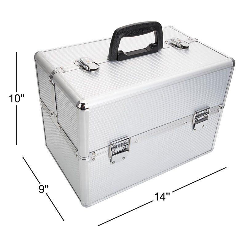 Hulett Metal Makeup Organizer