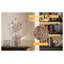 Lampe de table en aluminium Golden Rose