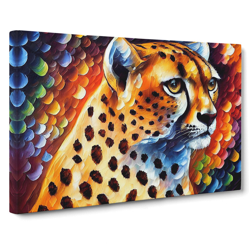 Cheetah Vol.3 Abstract - Wrapped Canvas, 50cm H x 76cm W x 3cm D