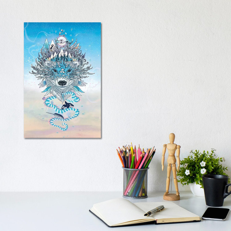 Ursa by Mat Miller - Wrapped Canvas Print, 20.32 cm H x 30.48 cm W