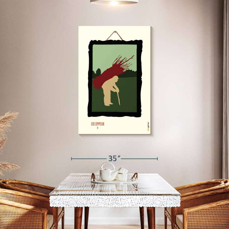 IV Led Zeppelin, 24" H x 16" W