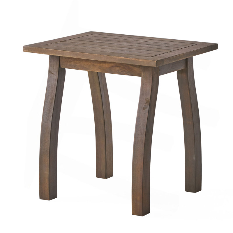 Selma End Table, Gray