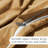 Southshore Fine Linens Southshore Basics Duvet Cover Set in Warm Sand, Double-Brushed Microfiber Bedding with Hidden Zipper Closure and Corner Ties, 2 King Pillow Shams, King/California King-993066891-993066931