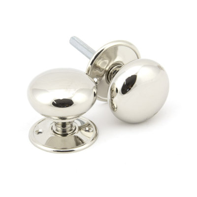 57mm Mushroom Mortice/Rim Knob Set