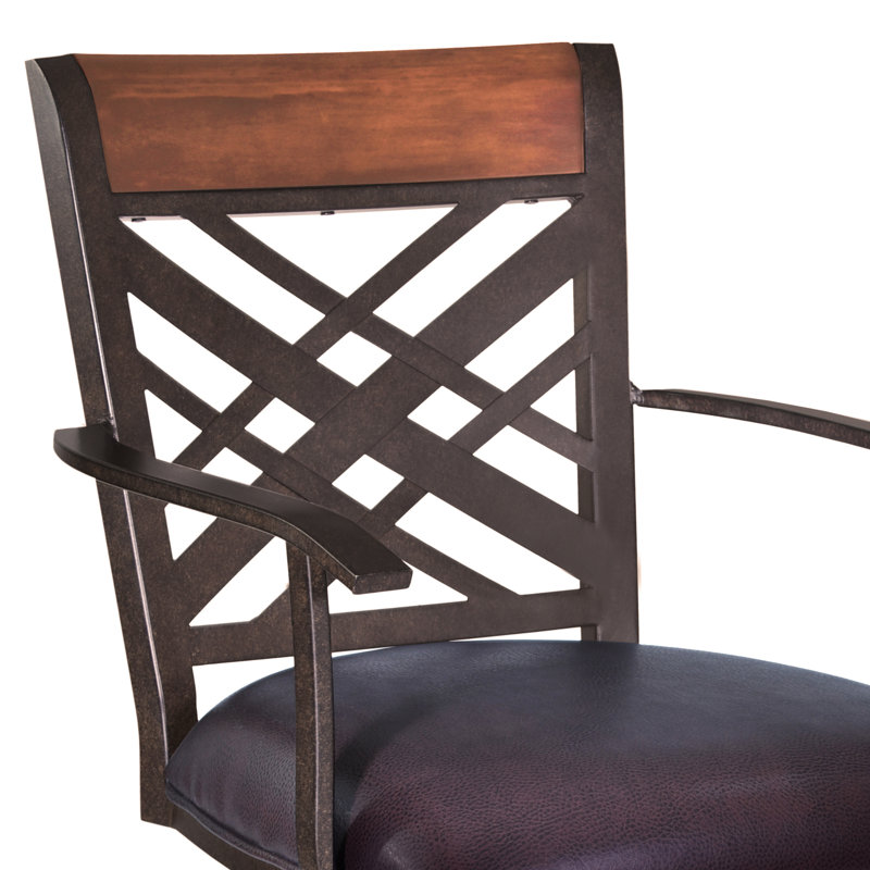 Tabouret tournant 30 "Akir, Tabouret de comptoir (siège d'une hauteur de 26 p
