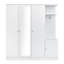 Armoire blanche avec miroir et rangement Max-120762749