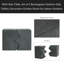 Table d'appoint MGO, ensemble de 2 tables d'appoint rectangulaires d'extérieur, tabourets de jardin décoratifs pour l'extérieur intérieur, table d'appoint, table d'appoint de patio, table de bout gigogne-97186034