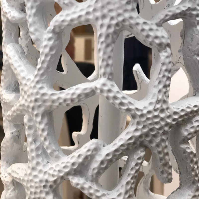 Darla - Ensemble de 2 lampes de table en polyuréthane 30 po - Finition blanche