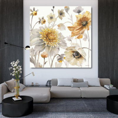 «Red Barrel Studio® Audit», art sur toile tendue par Lisa Gallery, Fields of Gold II