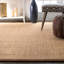 Tapis en jute / sisal brun Jansen-24122740