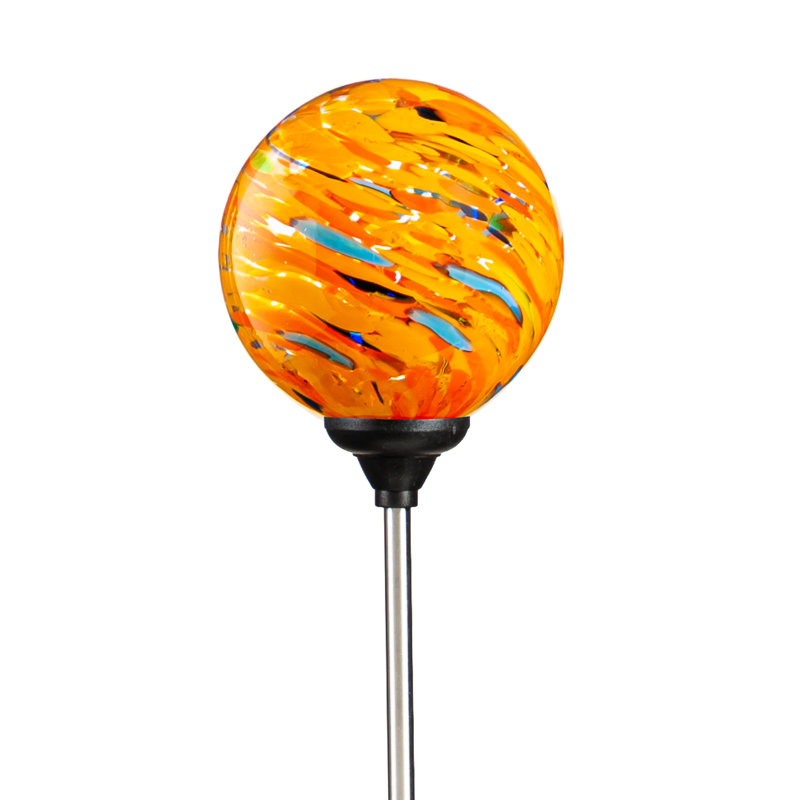 Glass Abstract Garden Stake