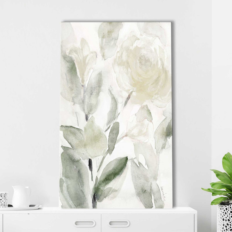 Hello Hello Spring I - Peinture, L 24 po x H 40 po, Toile tendue