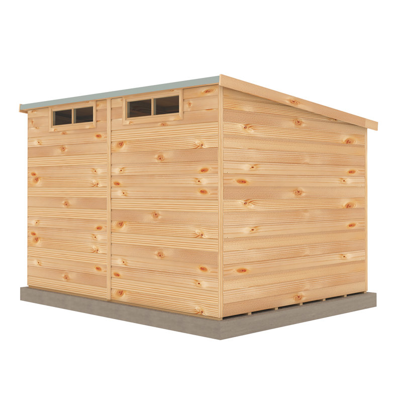 10 ft x 8 ft Pent Security Shed