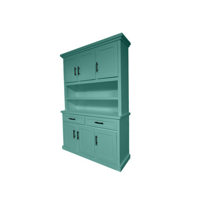 Shaker Style Dining Hutch and Buffet Cabinet