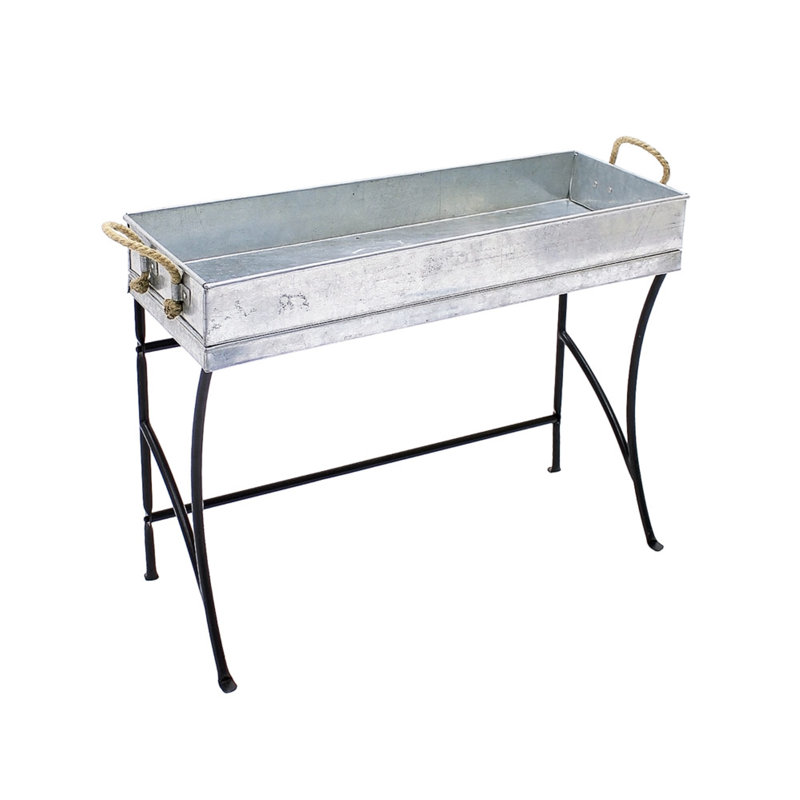 Berrier Metal Plant Stand, 21.75" H x 28.25" W x 10.25" D