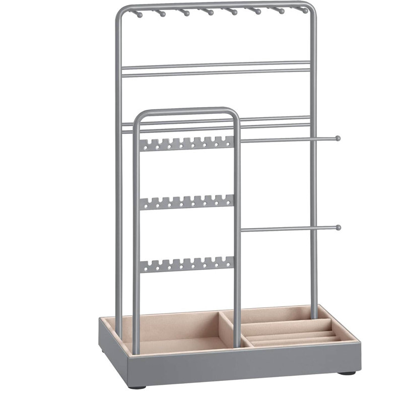 Jewellery Stand +, Dove Gray