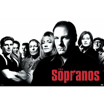  Officially Licensed Sopranos - Group Art Poster - 24 x 36 Inch - Decorative Print - Poster Paper - Ready to Frame