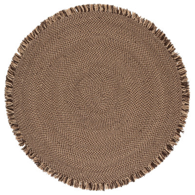 Braided Hand Woven No Pattern Indoor Rug