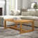 Modica Solid Wood Top Coffee Table