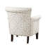 Chaise à dossier serré, mousse haute, fabrication en bois massif, style multicolore h 35,64 po, garniture cloutée double, P 31 po x l 29,1 po-1122819913