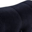 Chaise longue en velours 58 "