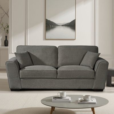 Alidiya 3 Seater Fabric Sofa 