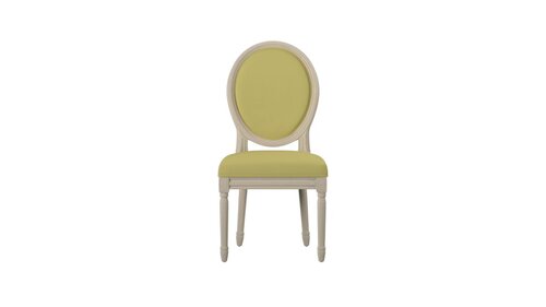 Wood king Louis chair with rattan - Chairs4allevents