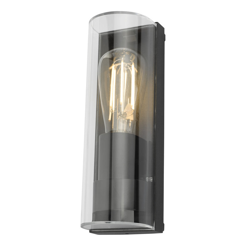 Bocephus Grey 25.5cm H Outdoor Wall Lantern