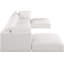 Canapé modulaire réversible de large de 152 po avec repose-pieds Ivalina-87141490