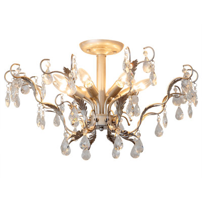 Lustre classique / traditionnel à 8 lumières Aletia