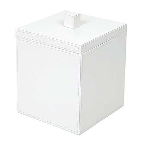 Seau à glace carré 3,5 qt London, Blanc