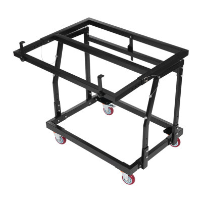 Drywall Panel Handler Cart  2200 Lbs Capacity With 4 Swivel Casters(Black)